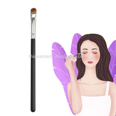 Private Label High Quality Custom Eyeshadow Vegan Makeup Fan Brush